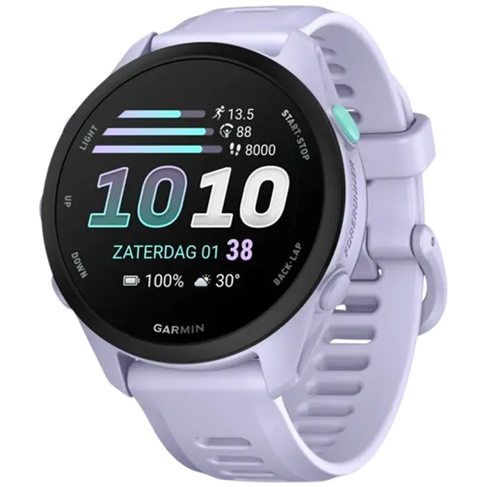 Garmin Garmin Forerunner 70 Sporthorloge met AMOLED Scherm - Cool Lavender