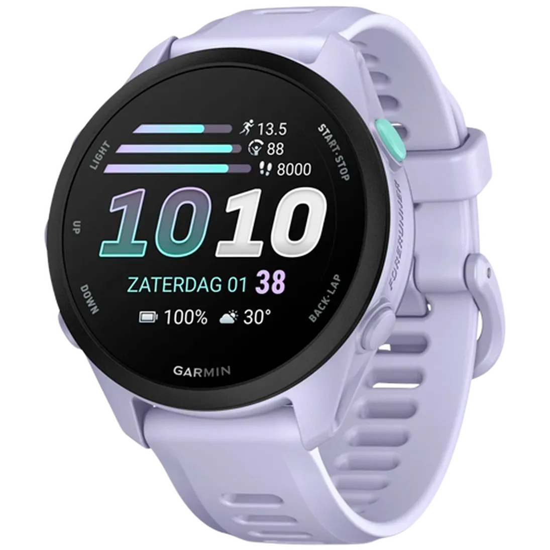 Garmin Garmin Forerunner 70 Sporthorloge met AMOLED Scherm - Cool Lavender