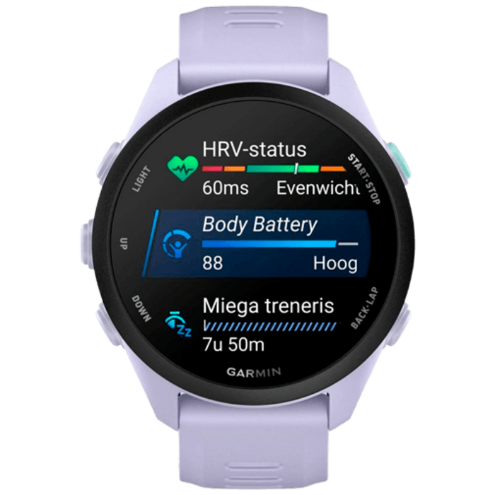 Garmin Garmin Forerunner 70 Sporthorloge met AMOLED Scherm - Cool Lavender