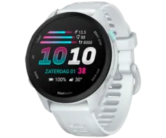 Garmin Garmin Forerunner 70 Whitestone - Sporthorloge met AMOLED en GPS