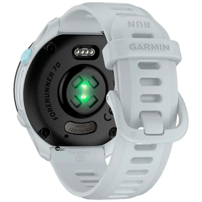 Garmin Garmin Forerunner 70 Whitestone - Sporthorloge met AMOLED en GPS