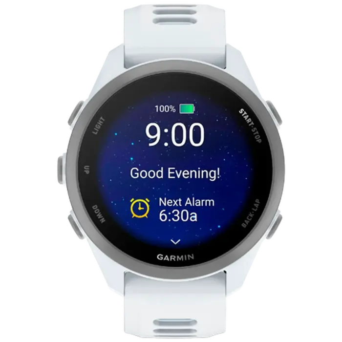 Garmin Garmin Forerunner 170 GPS Smartwatch - Whitestone / Cloud Blue