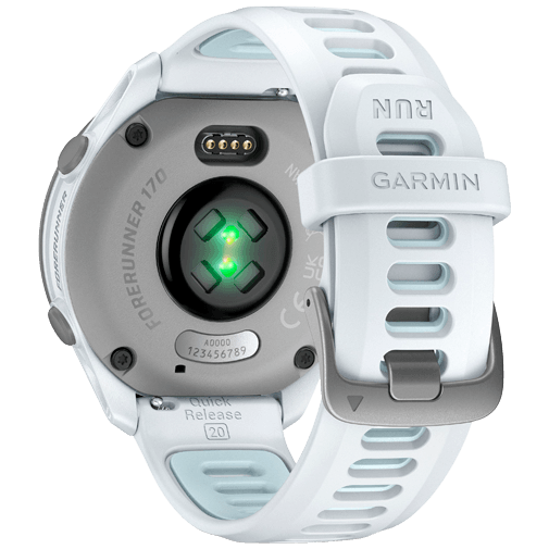 Garmin Garmin Forerunner 170 GPS Smartwatch - Whitestone / Cloud Blue