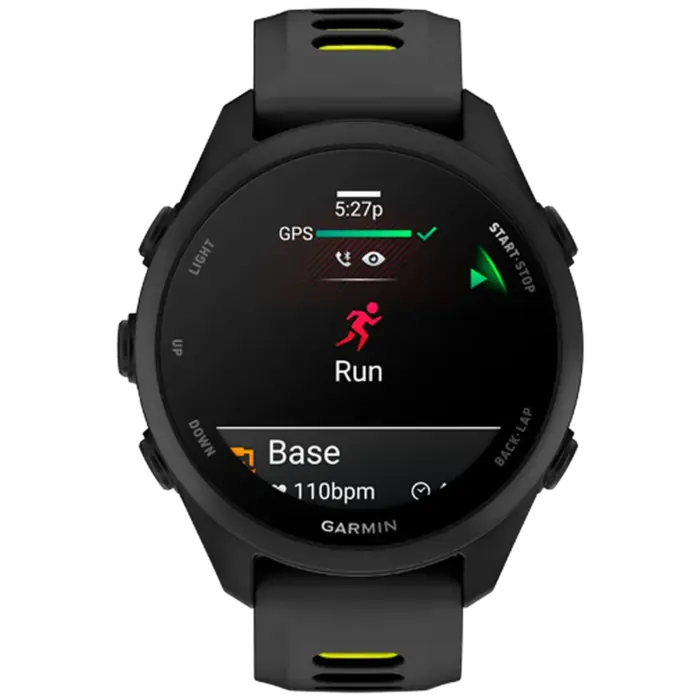 Garmin Garmin Forerunner 170 GPS Hardloophorloge - Zwart / Amp Yellow