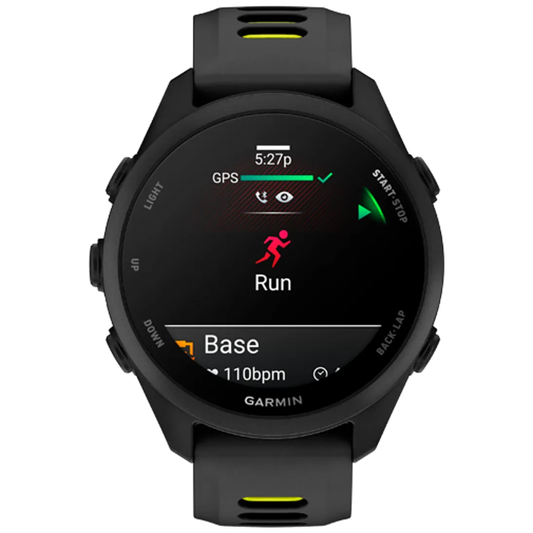 Garmin Garmin Forerunner 170 GPS Hardloophorloge - Zwart / Amp Yellow