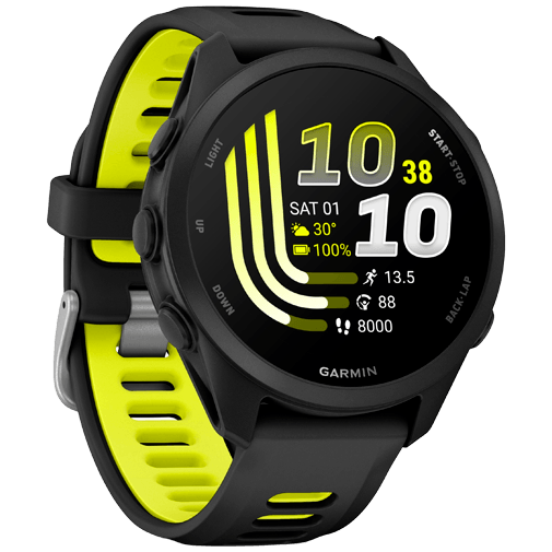 Garmin Garmin Forerunner 170 GPS Hardloophorloge - Zwart / Amp Yellow