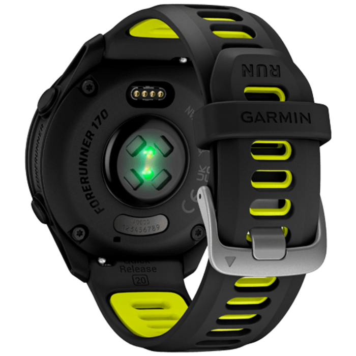 Garmin Garmin Forerunner 170 GPS Hardloophorloge - Zwart / Amp Yellow
