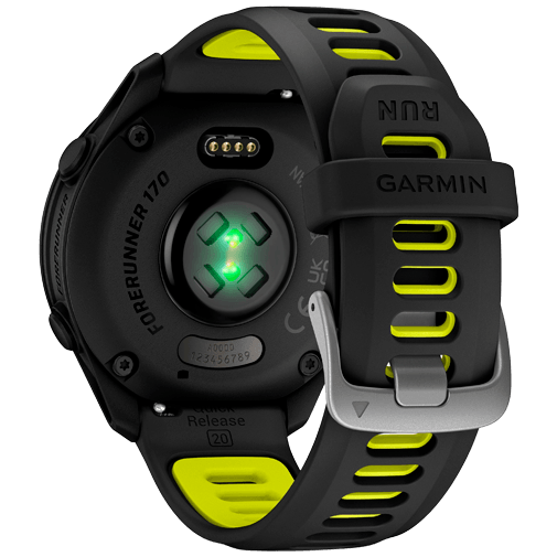 Garmin Garmin Forerunner 170 GPS Hardloophorloge - Zwart / Amp Yellow
