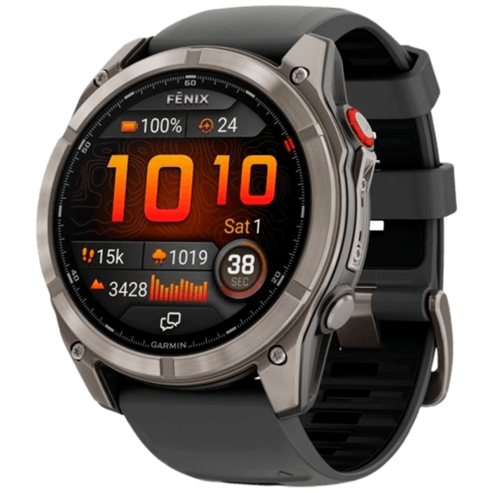 Garmin Garmin Fenix 8 Pro Sapphire AMOLED 51mm - Graphite / Zwart Titanium