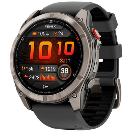 Garmin Garmin Fenix 8 Pro Sapphire AMOLED 51mm - Graphite / Zwart Titanium