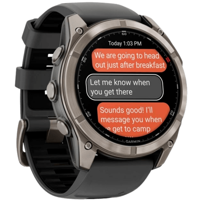 Garmin Garmin Fenix 8 Pro Sapphire AMOLED 51mm - Graphite / Zwart Titanium