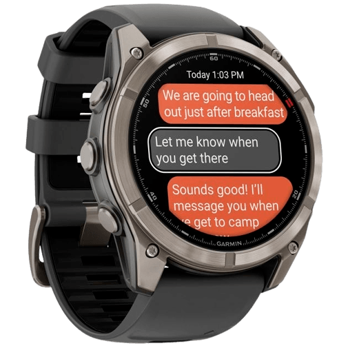 Garmin Garmin Fenix 8 Pro Sapphire AMOLED 51mm - Graphite / Zwart Titanium