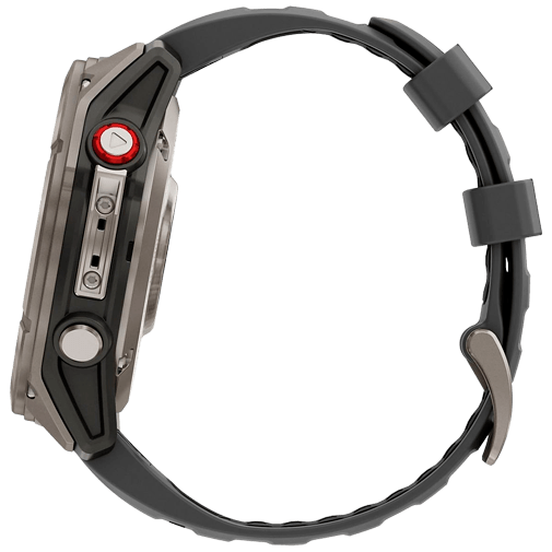 Garmin Garmin Fenix 8 Pro 47mm Sapphire AMOLED Titanium (LTE) Smartwatch - Zwart