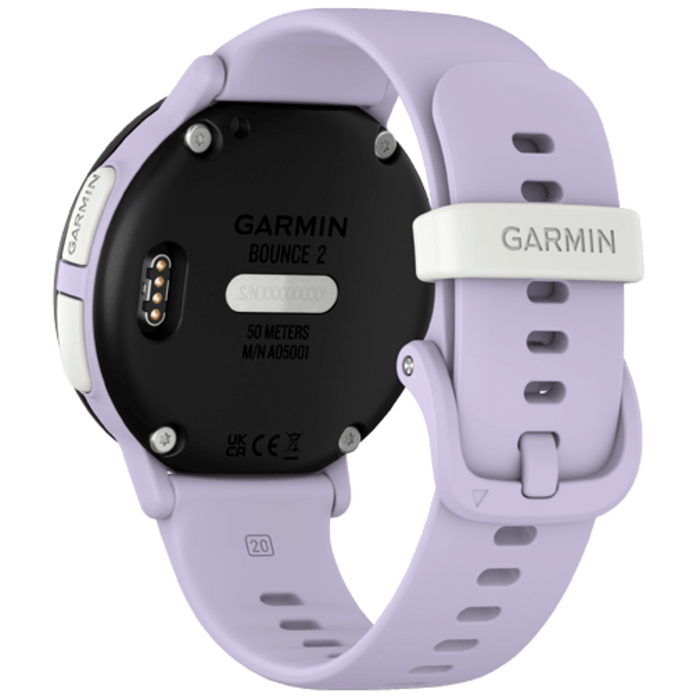Garmin Garmin Bounce 2 Kids Smartwatch met GPS & LTE - Lichtpaars