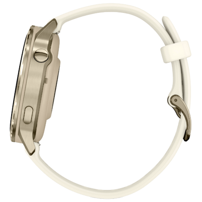 Garmin Garmin Venu 4 Smartwatch 41mm - Lunar Gold met Bone Siliconenband
