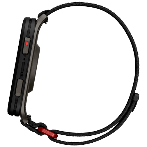 Garmin Garmin Venu X1 Smartwatch - Zwart (Zwarte Nylon Band)