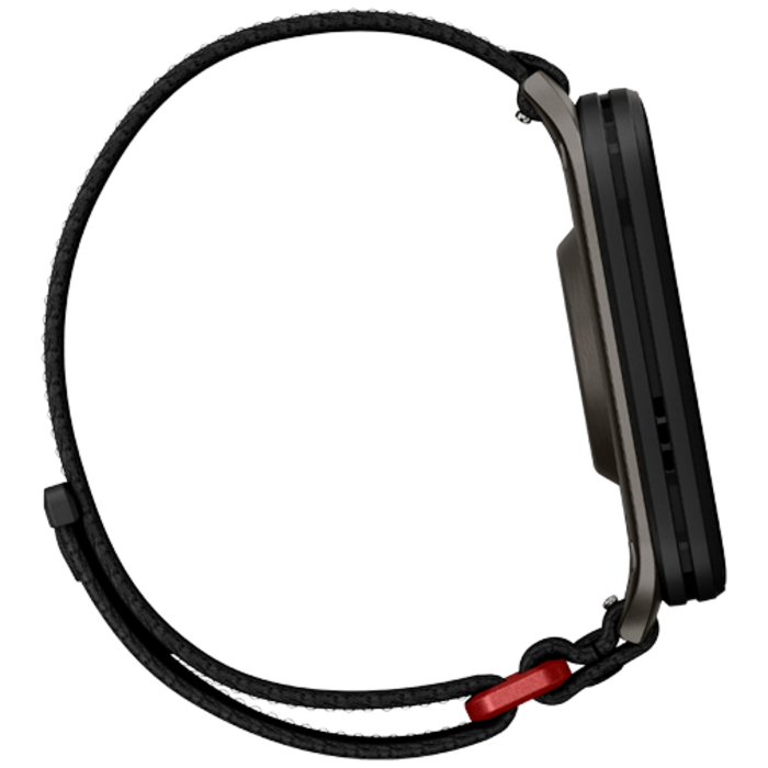 Garmin Garmin Venu X1 Smartwatch - Zwart (Zwarte Nylon Band)