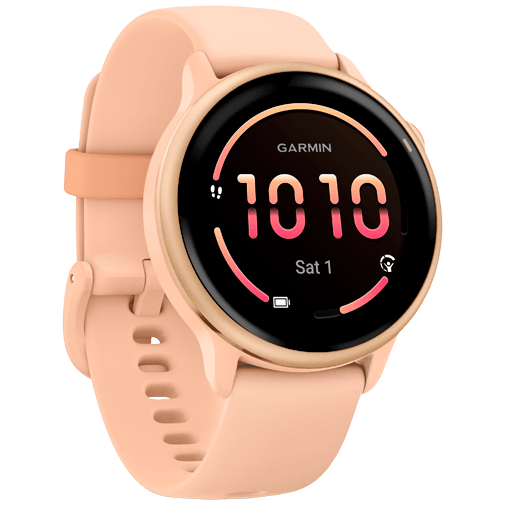 Garmin Garmin vívoactive 6 GPS Smartwatch - Metallic Pink Dawn