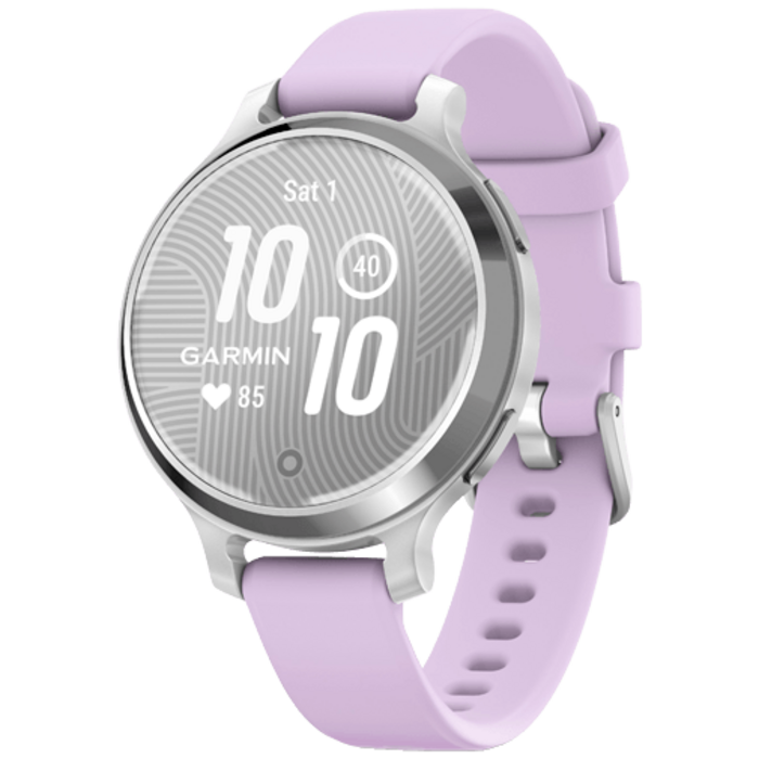 Garmin Garmin Lily 2 Active Smartwatch met GPS - Zilver / Purple Jasmine