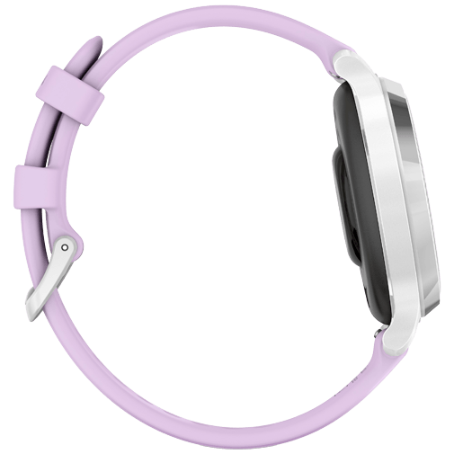 Garmin Garmin Lily 2 Active Smartwatch met GPS - Zilver / Purple Jasmine