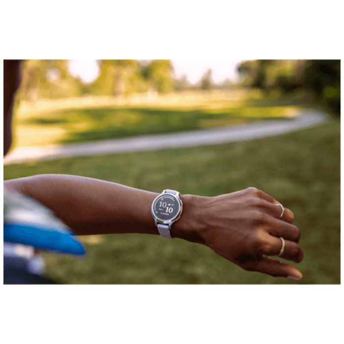 Garmin Garmin Lily 2 Active Smartwatch met GPS - Zilver / Purple Jasmine