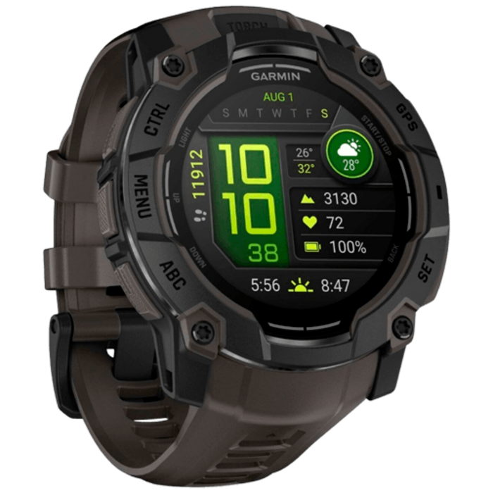 Garmin Garmin Instinct 3 AMOLED Smartwatch - 50mm - Zwart