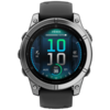 Garmin Garmin Fenix E 47mm Smartwatch - Roestvrij Staal & Zwart