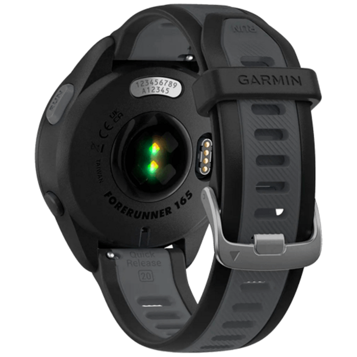 Garmin Garmin Forerunner 165 Music - GPS Hardloophorloge - Zwart / Leigrijs
