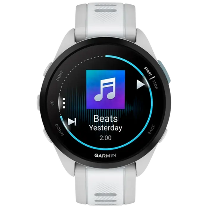 Garmin Garmin Forerunner 165 Music GPS Hardloophorloge - Mist Grey / Whitestone