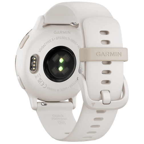 Garmin Garmin Vivoactive 5 Smartwatch - Cream Gold met Beige Siliconenband