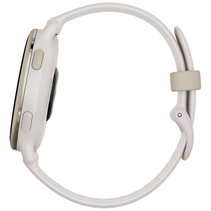 Garmin Garmin Vivoactive 5 Smartwatch - Cream Gold met Beige Siliconenband