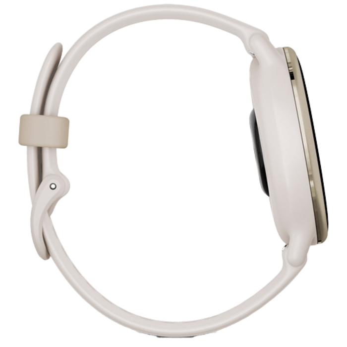Garmin Garmin Vivoactive 5 Smartwatch - Cream Gold met Beige Siliconenband