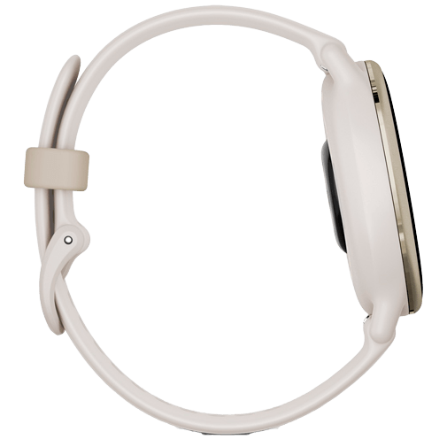 Garmin Garmin Vivoactive 5 Smartwatch - Cream Gold met Beige Siliconenband