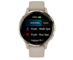 Garmin Garmin Venu 3S Smartwatch - Soft Gold met Beige Siliconenband (41mm)