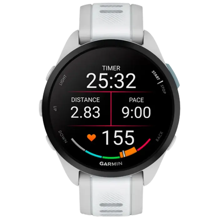 Garmin Garmin Forerunner 165 GPS Hardloophorloge - Mist Grey / Whitestone