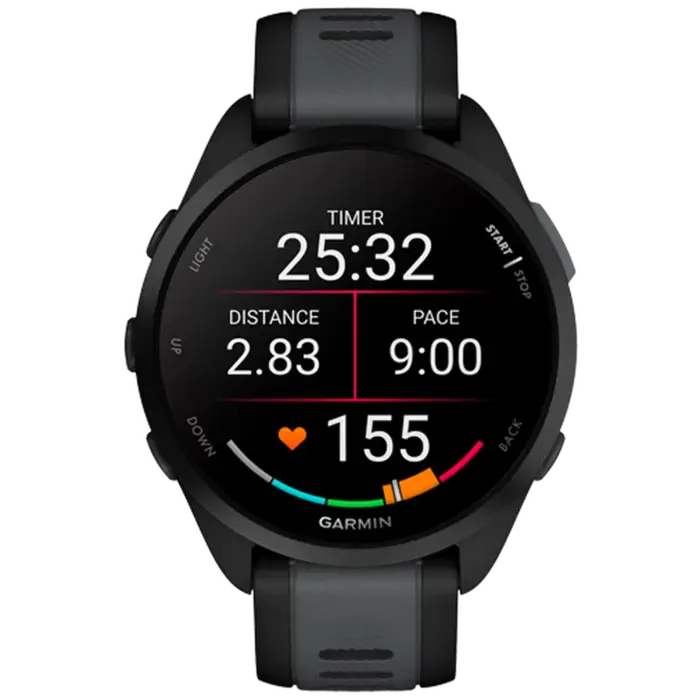 Garmin Garmin Forerunner 165 GPS Hardloophorloge - Zwart / Slate Grey