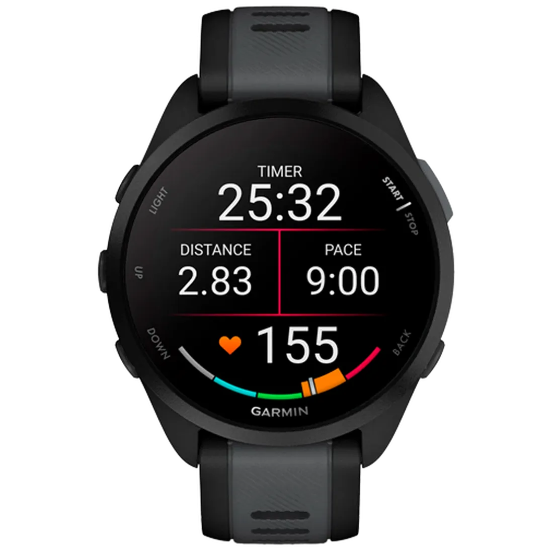 Garmin Garmin Forerunner 165 GPS Hardloophorloge - Zwart / Slate Grey