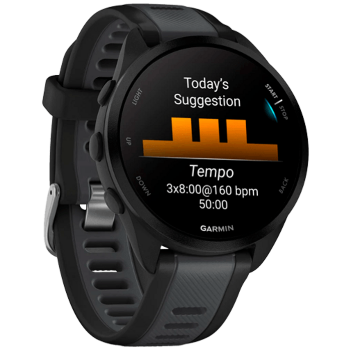 Garmin Garmin Forerunner 165 GPS Hardloophorloge - Zwart / Slate Grey