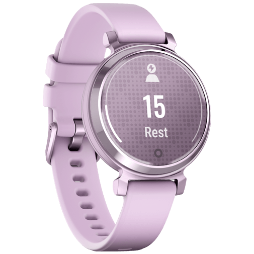 Garmin Garmin Lily 2 Smartwatch - Metallic Lilac (Paarse Siliconenband)