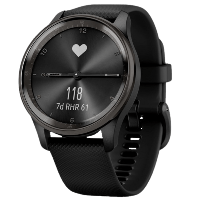 Garmin Garmin vívomove Trend Hybride Smartwatch - Zwart (40mm)