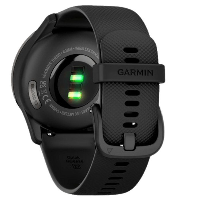 Garmin Garmin vívomove Trend Hybride Smartwatch - Zwart (40mm)