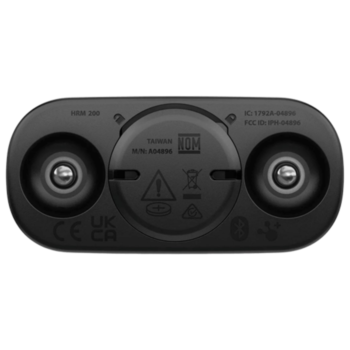 Garmin Garmin HRM 200 Hartslagsensor - Zwart - Maat XS-S (56-72 cm)