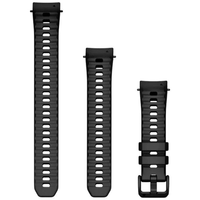 Garmin Garmin Siliconen Horlogeband 20mm Zwart - Instinct E 40mm