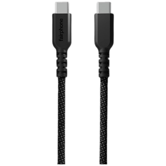 Fairphone Fairphone Long Life USB-C naar USB-C Kabel met USB-A Adapter - 1m