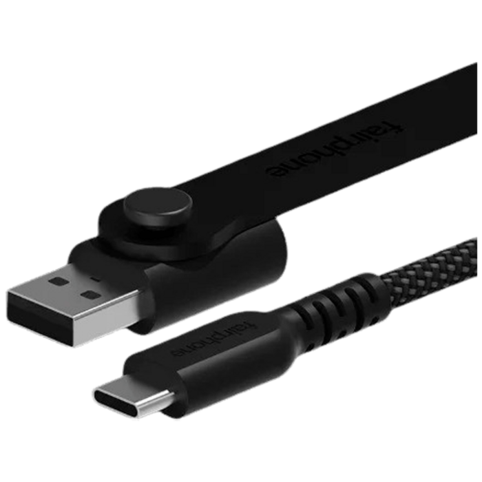 Fairphone Fairphone Long Life USB-C naar USB-C Kabel met USB-A Adapter - 1m