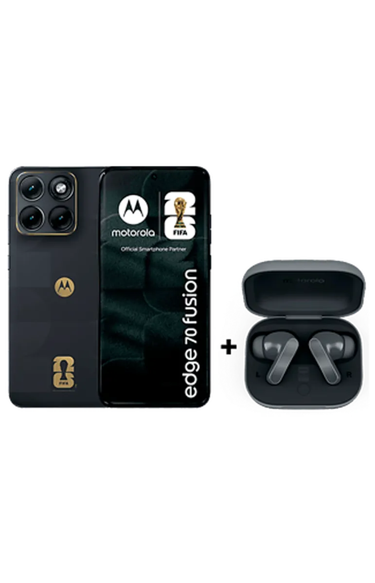 Motorola Motorola Edge 70 Fusion FIFA Edition - 256GB - Zwart