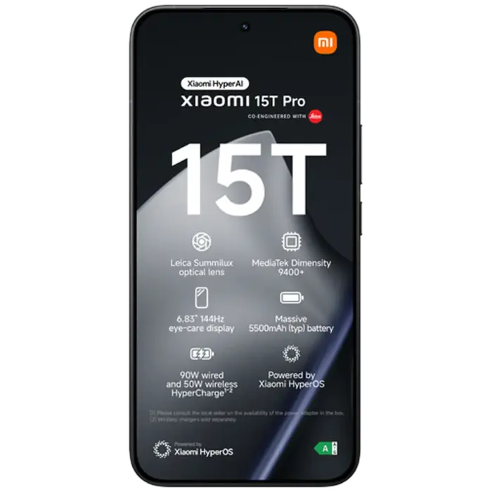 Xiaomi Xiaomi 15T Pro 5G - 1TB - 12GB RAM - Zwart
