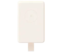 Xiaomi Xiaomi Magnetische Draadloze Powerbank 6.000mAh - Qi 2.0 & Standaard - Beige