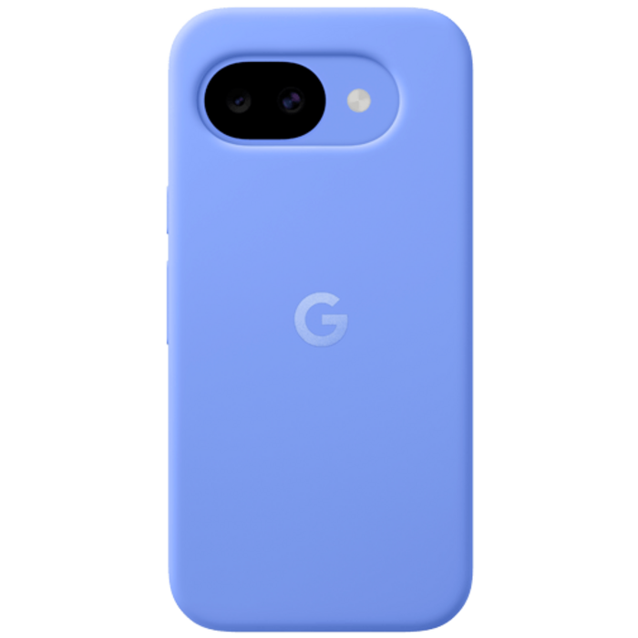 Google Google Pixel 10a Siliconen Back Cover - Lavender / Blauw