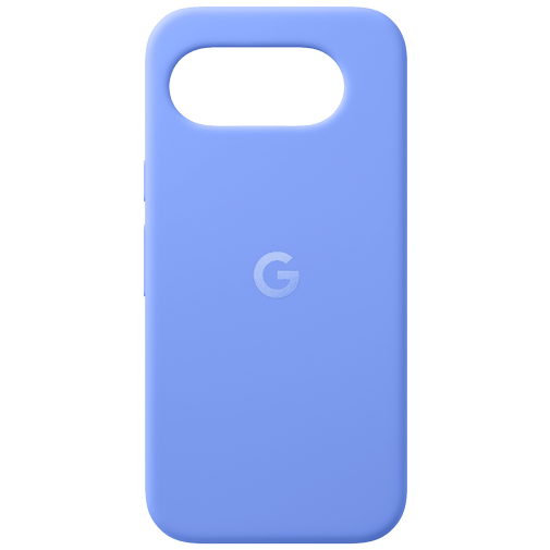 Google Google Pixel 10a Siliconen Back Cover - Lavender / Blauw